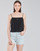 Abbigliamento Donna Top / Blusa Calvin Klein Jeans MONOGRAM CAMI TOP Nero
