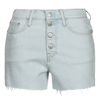 Abbigliamento Donna Shorts / Bermuda Calvin Klein Jeans HIGH RISE SHORT Blu / Clair
