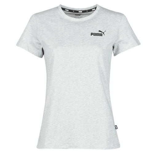 Abbigliamento Donna T-shirt maniche corte Puma ESS LOGO TEE Grigio / Chiné