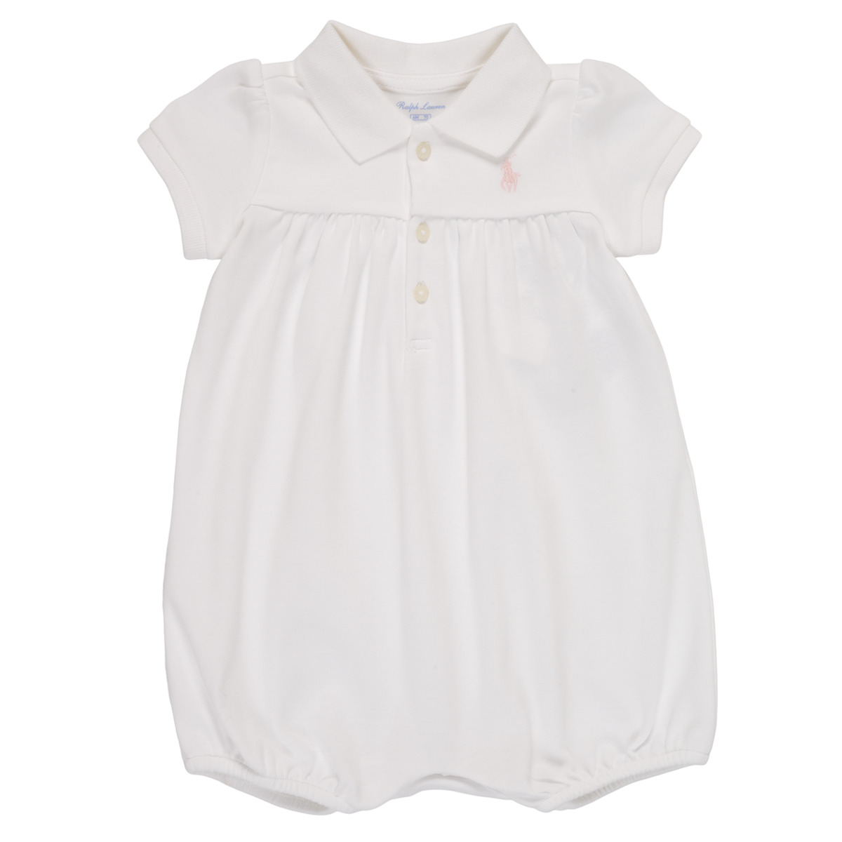 Abbigliamento Bambina Tuta jumpsuit / Salopette Polo Ralph Lauren SIMONE Bianco