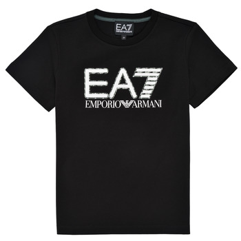 Abbigliamento Bambino T-shirt maniche corte Emporio Armani EA7 3KBT53-BJ02Z-1200 Nero
