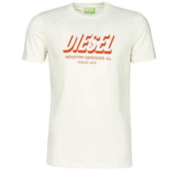 Abbigliamento Uomo T-shirt maniche corte Diesel A01849-0GRAM-129 Bianco