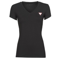 Abbigliamento Donna T-shirt maniche corte Guess SS VN MINI TRIANGLE TEE Nero