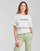Abbigliamento Donna T-shirt maniche corte Guess SS WINIFRED CROP TOP Bianco