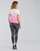 Abbigliamento Donna T-shirt maniche corte Guess SS CN PALMS TEE Rosa / Multicolore