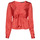 Abbigliamento Donna Top / Blusa Guess NEW LS GWEN TOP Rosso / Bianco