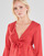 Abbigliamento Donna Top / Blusa Guess NEW LS GWEN TOP Rosso / Bianco