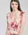 Abbigliamento Donna Abiti lunghi Guess CORA DRESS Multicolore / Bianco