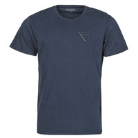 Abbigliamento Uomo T-shirt maniche corte Guess LOGO ORGANIC BASIC CN SS TEE Marine
