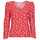 Abbigliamento Donna Top / Blusa Naf Naf COLINE C1 Rosso