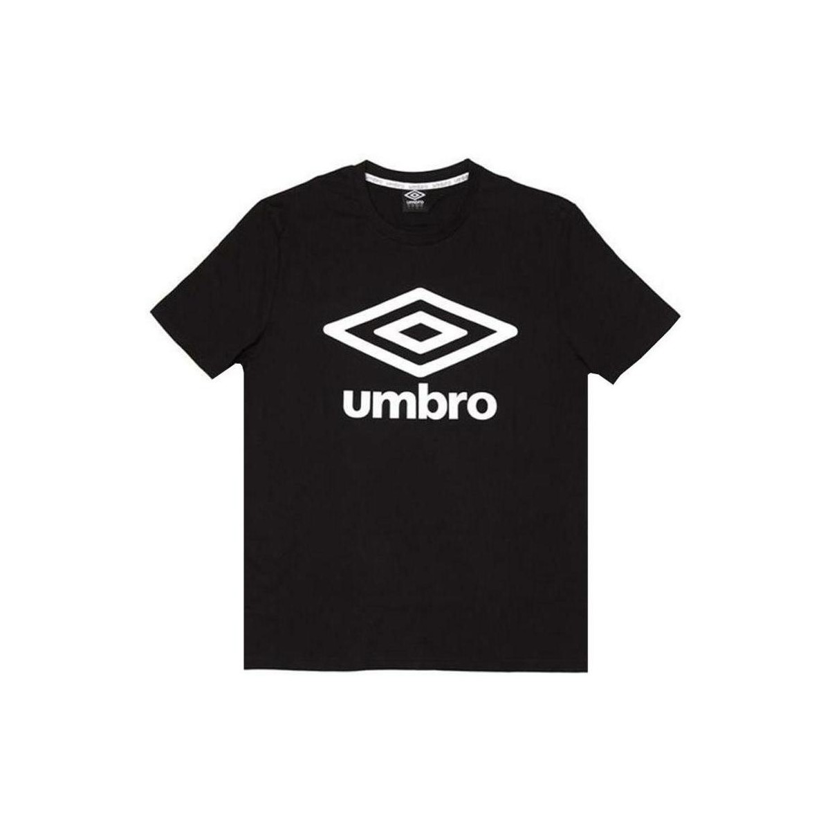 Abbigliamento Bambino T-shirt & Polo Umbro . Nero
