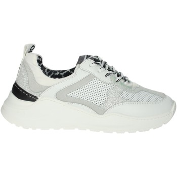 Scarpe Donna Sneakers alte Meline 530 Bianco