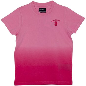 Abbigliamento Bambino T-shirt maniche corte Hackett HK500145-357 Rosa
