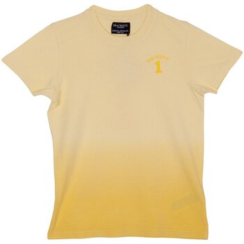 Abbigliamento Bambino T-shirt maniche corte Hackett HK500146-043 Giallo