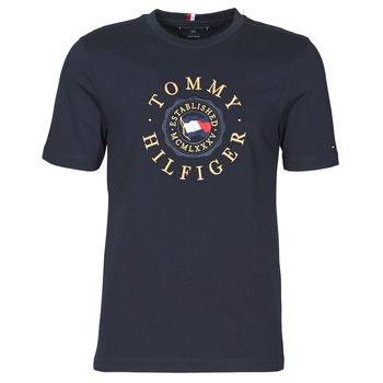 Abbigliamento Uomo T-shirt maniche corte Tommy Hilfiger ICON COIN TEE Marine