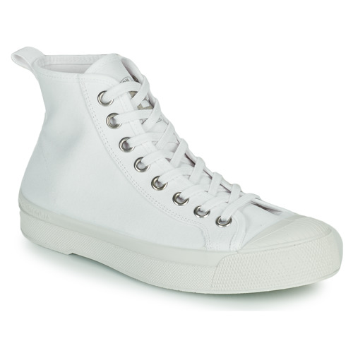 Scarpe Donna Sneakers alte Bensimon B79 MID Bianco