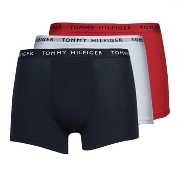 Biancheria Intima Uomo Boxer Tommy Hilfiger TRUNK X3 Bianco / Rosso / Marine