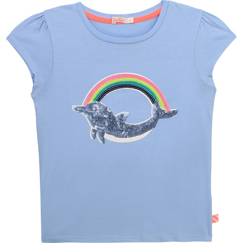 Abbigliamento Bambina T-shirt maniche corte Billieblush U15875-798 Blu