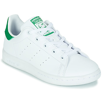 Scarpe Unisex bambino Sneakers basse adidas Originals STAN SMITH C SUSTAINABLE Bianco / Verde