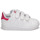 Scarpe Bambina Sneakers basse adidas Originals STAN SMITH CF I SUSTAINABLE Bianco / Rosa