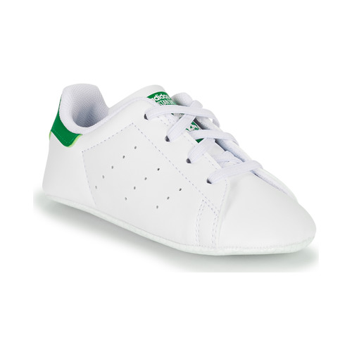 Scarpe Unisex bambino Sneakers basse adidas Originals STAN SMITH CRIB SUSTAINABLE Bianco / Verde