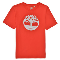 Abbigliamento Bambino T-shirt maniche corte Timberland LOLLA Rosso