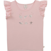 Abbigliamento Bambina T-shirt maniche corte Carrément Beau Y15378-44L Rosa