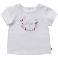 Abbigliamento Bambina T-shirt maniche corte Carrément Beau Y95270-10B Bianco