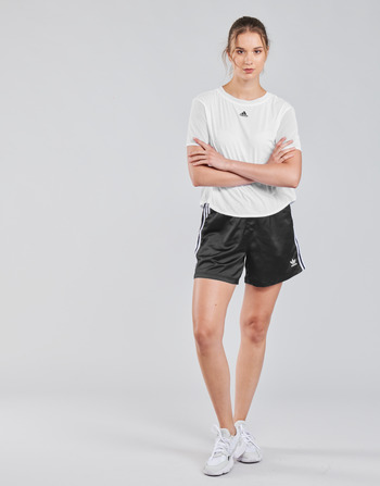 Abbigliamento Donna Shorts / Bermuda adidas Originals SATIN SHORTS Nero