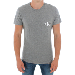 Abbigliamento Uomo T-shirt maniche corte Calvin Klein Jeans J30J311023 039 LIGHT GREY MELANGE Gris