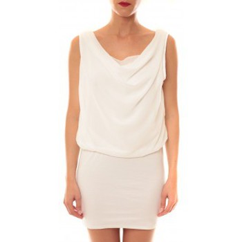 Abbigliamento Donna Vestiti La Vitrine De La Mode Robe 157 By La Vitrine Blanc Bianco