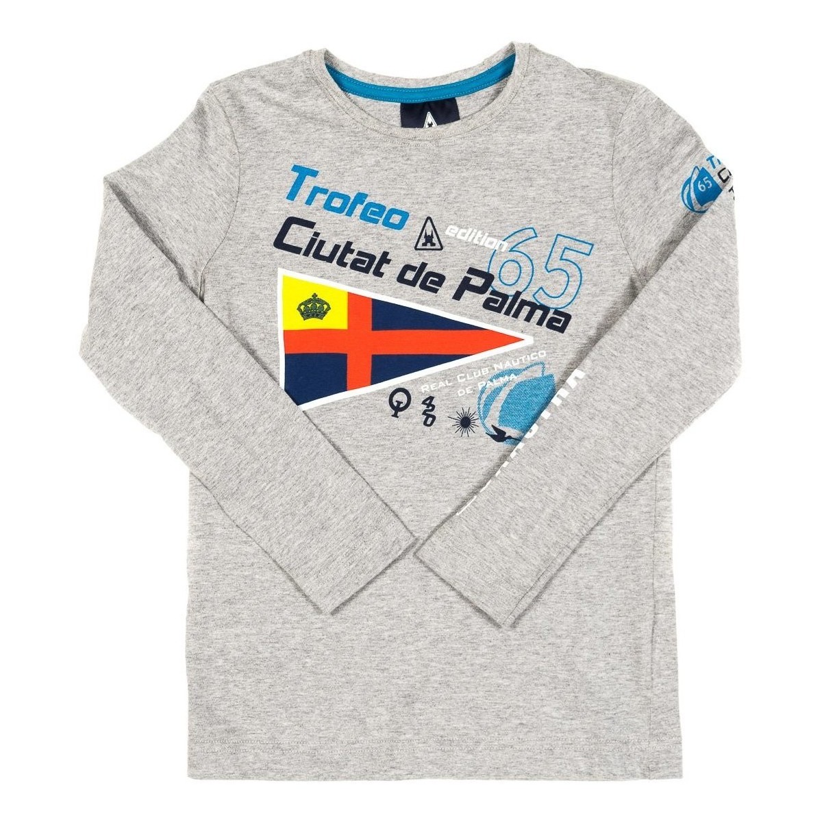 Abbigliamento Unisex bambino T-shirts a maniche lunghe Gaastra 44744041-H73 Grigio
