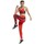Abbigliamento Donna Pantaloni Reebok Sport TE Linear Logo CT L Rosso