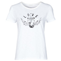 Abbigliamento Donna T-shirt maniche corte Ikks BS10185-11 Ecru