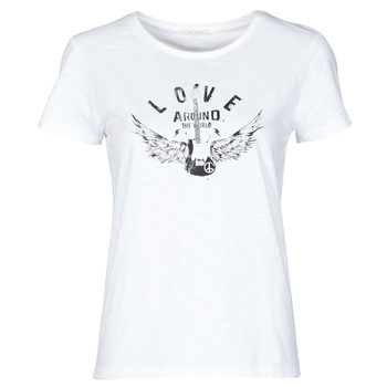 Abbigliamento Donna T-shirt maniche corte Ikks BS10185-11 Ecru