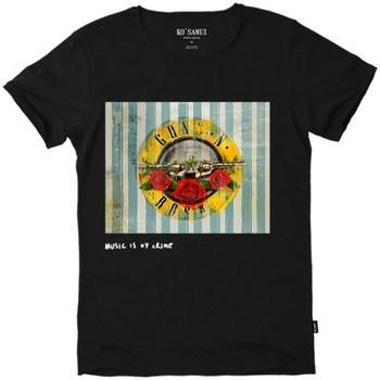 Abbigliamento Uomo T-shirt & Polo Ko Samui Tailors GunsNRoses Sweet Child Music T-Shirt Nero  KS Nero