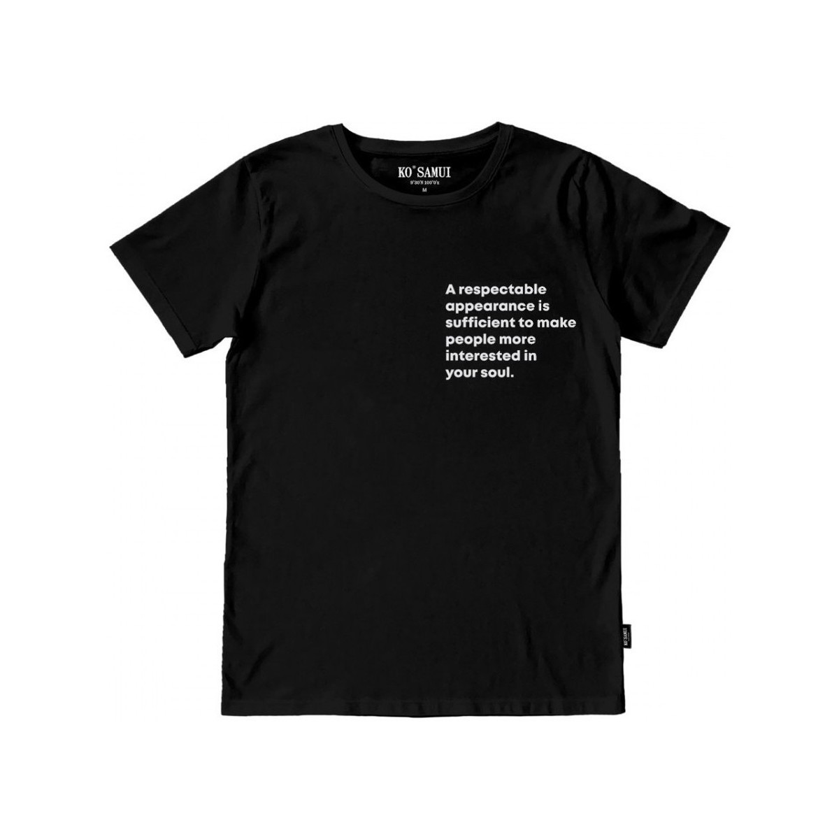Abbigliamento Uomo T-shirt & Polo Ko Samui Tailors I Have A Dream Otto T-Shirt Nero  KSUTT C07 O Nero