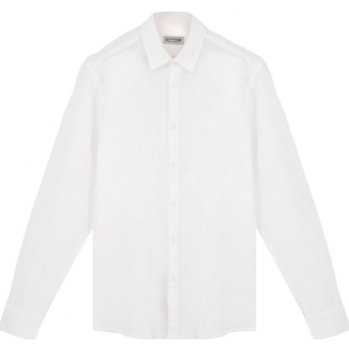 Abbigliamento Uomo T-shirt & Polo Daniele Alessandrini Camicia Battito Bianco  DALC6470R Bianco