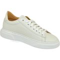 Sneakers basse Malu Shoes  Sneakers bassa bianca uomo linea basic fondo casual in vera pel