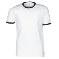 Abbigliamento Uomo T-shirt maniche corte Levi's SS RINGER TEE Bianco
