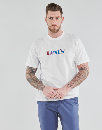 Levi's SS RELAXED FIT TEE Bianco