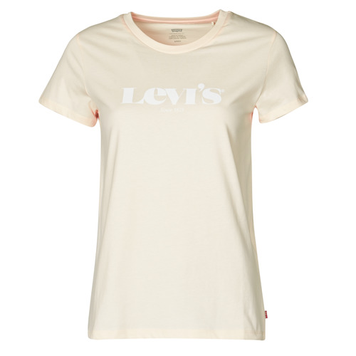 Abbigliamento Donna T-shirt maniche corte Levi's THE PERFECT TEE Beige