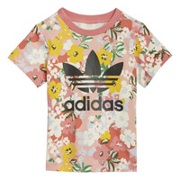 Abbigliamento Bambina T-shirt maniche corte adidas Originals DREZZI Multicolore