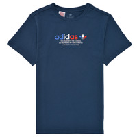 Abbigliamento Unisex bambino T-shirt maniche corte adidas Originals GN7479 Marine