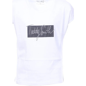 Abbigliamento Bambina T-shirt maniche corte Teddy Smith 51006465D Bianco