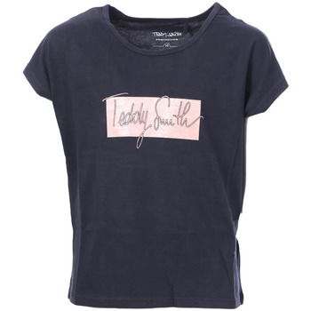 Abbigliamento Bambina T-shirt maniche corte Teddy Smith 51006465D Nero