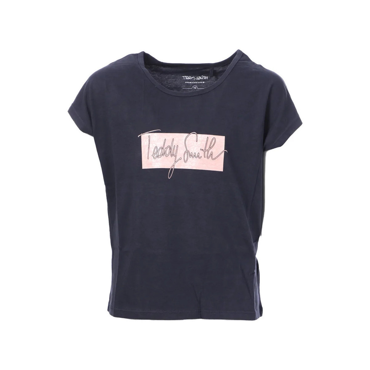 Abbigliamento Bambina T-shirt & Polo Teddy Smith 51006465D Nero