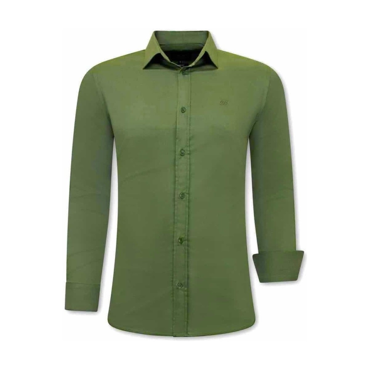 Abbigliamento Uomo Camicie maniche lunghe Tony Backer 115178039 Verde