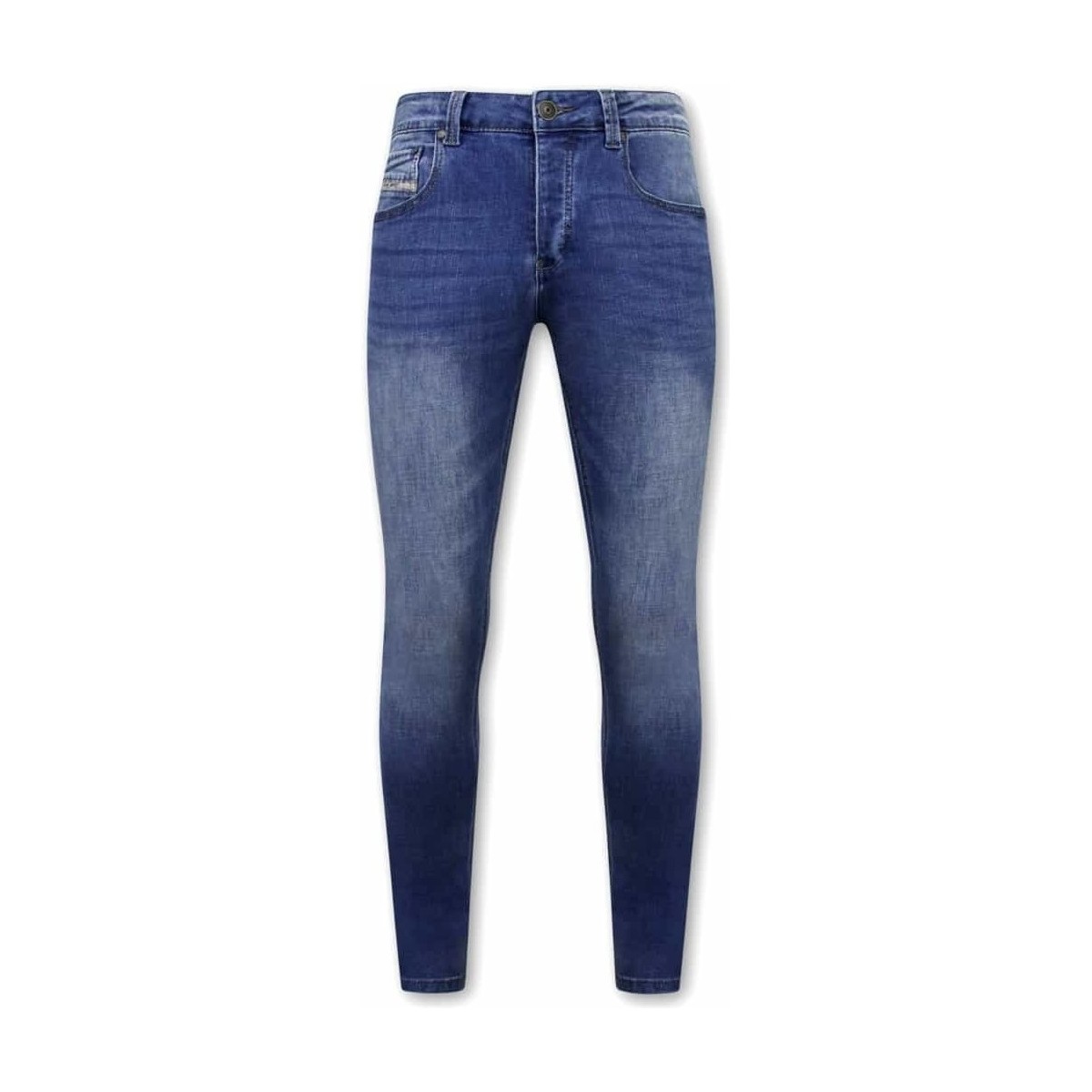 Abbigliamento Uomo Jeans slim True Rise 115085148 Blu