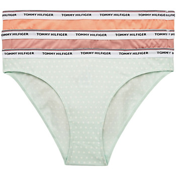Biancheria Intima Donna Culotte e slip Tommy Jeans Pack x3 Bikini print Multicolore